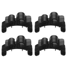 8Stk Mini Kabelclips Schwarz Für Kabelmanagement Drahthalterung