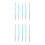 2 Pcs Silicone Dot Needle Pen Brush Nail Art Tools For Brushes Blue 3