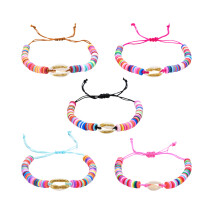 15Pcs Hawaii Shell Bracelet Assorted Colors Elegant Hand Jewelry Gift