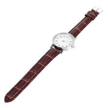 4Pcs Wear-Resistant Brown Wrist Watch Delicate Female Portable Gift