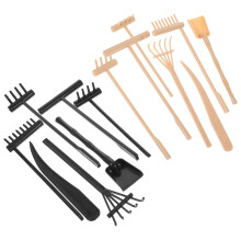 70Stk Mini Zen Garten Rechen Set Kunststoff Farbig Für Meditation