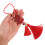 3Pcs Creative Red Dragon Car Pendant Hanging Interior Decor 6