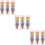 54Pcs Durable Plastic Badminton Shuttlecocks for Training and Home Use 9