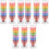 54Pcs Durable Plastic Badminton Shuttlecocks for Training and Home Use 3