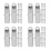 4Pcs Metal Wire Clips Silver Small Spring Clamps for Cable Management 5
