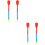 4Pcs Multi- Training Javelins Soft Plastic Safe Throwing 8