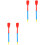 4Pcs Multi- Training Javelins Soft Plastic Safe Throwing 5