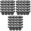 60Pcs Horizontal Rubber Jack Plugs for Floor Jacks Leak Prevention 8