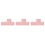 3Pcs Pink Ceramic Angle Clay Cutter Stainless Steel DIY Pottery Tool 6
