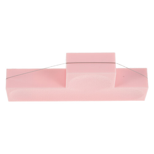 3Pcs Pink Ceramic Angle Clay Cutter Stainless Steel DIY Pottery Tool 2