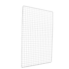 2Pcs Stainless Steel Silver Bbq Basket Wire Mesh for Grilling Food