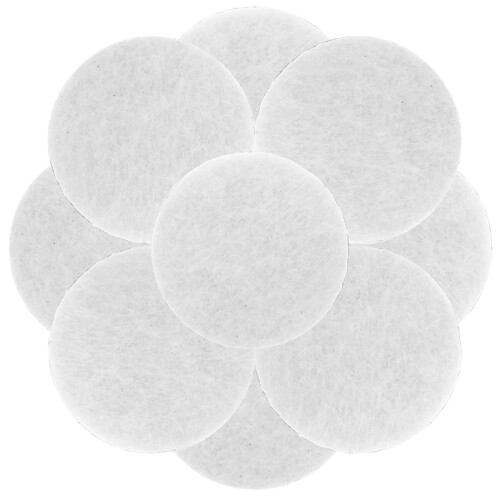 2500Pcs White Felt Circles Easy-Apply Decorative Pads for DIY Projects 2