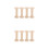 2 Pieces Wooden Spool Empty Thread Spools Sewing Storage Organizer 8