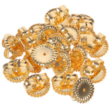 80Pcs Sturdy Golden Earring Stoppers Locking Backs for Heavy Earrings
