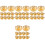 80Pcs Sturdy Golden Earring Stoppers Locking Backs for Heavy Earrings 5