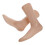 6Pcs Light Brown Plastic Foot Mannequin for Socks Shoe Display Holder 3