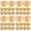 80Pcs Sturdy Golden Earring Stoppers Locking Backs for Heavy Earrings 7