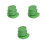 3pcs Korean Book Office Desktop Stapler 3