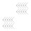 Replacement Precision Springs Pruners 40pcs 8