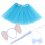 2Sets Blaue Kopfband Und Für Damen 3