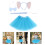 2Sets Blaue Kopfband Und Für Damen 11