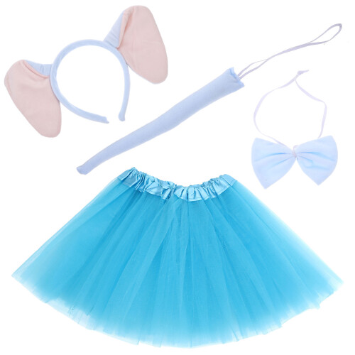 2Sets Blaue Kopfband Und Für Damen 1