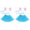 2Sets Blaue Kopfband Und Für Damen 4