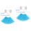 2Sets Blaue Kopfband Und Für Damen 6