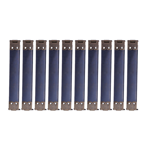 200Pcs Dark Blue Metal Internal Hinges Flex Frames for Handbag Sewing
