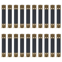 100Pcs Multi Color Iron Internal Flex Frames for Sewing Purse Hardware