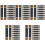100Pcs Multi Color Iron Internal Flex Frames for Sewing Purse Hardware 4