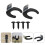 8 Pcs Microphone Hook Combination Wrought Iron Household 10