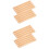 16 Pcs Wooden Domino Trays Multi-Function Bases 7