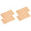 16 Pcs Wooden Domino Trays Multi-Function Bases 6