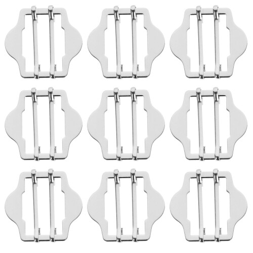 2 Pack Japanese Buckle Belt Adjustable Slide Hardware Decorative