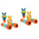 2Sets Orange Portable Kids Binocular Telescope Durable Educational Toy 4