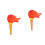 2Pcs Multi-Color Felt Torch Toys Durable Artificial Props for Party 6