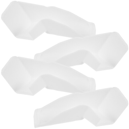 16Pcs White ABS Rv Gutter Spout Downspout Connector Replacement Parts 1