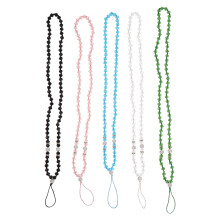 15Stk Schmuckperlen Handy Lanyards Hals- Armbandhalter