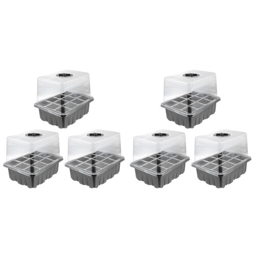 6 Pcs Tray Plants Planter Box Flowers 1