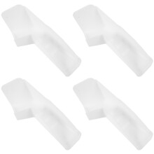 16Pcs White ABS Rv Gutter Spout Downspout Connector Replacement Parts
