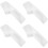 16Pcs White ABS Rv Gutter Spout Downspout Connector Replacement Parts 1
