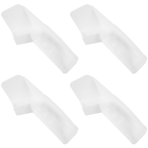 16Pcs White ABS Rv Gutter Spout Downspout Connector Replacement Parts