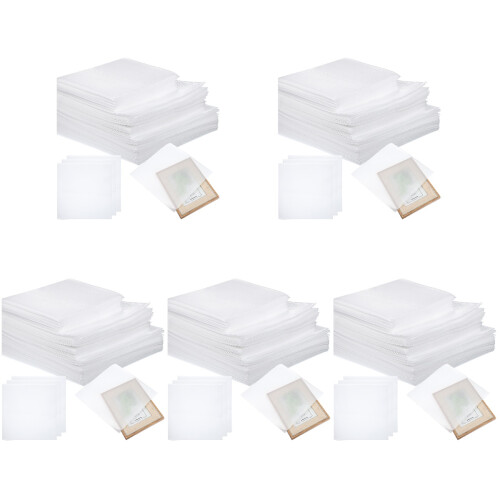 600Pcs Foam Pouches for Packing Epe Wraps Assorted Colors Storage Use 2
