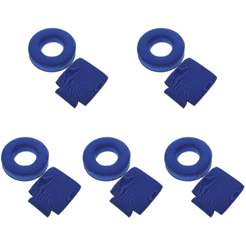 5Sets Reusable Neoprene Pool Drink Holder Floating Coasters 1