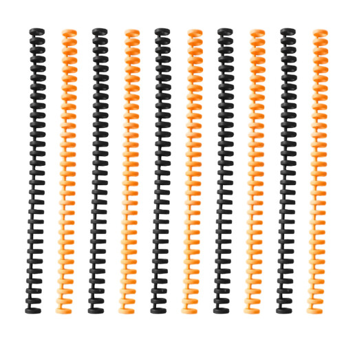 20Pcs Plastic Spiral Binding Coils Assorted for School and Office Use