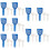 30Pcs Versatile Plastic Ice Remover for Kitchen Cleaning 11