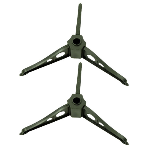 4Pcs Green Plastic Xmas Tree Support Stand Home Tree Holder Base