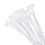 Heavy Duty Nylon Zip Ties Clear Cable Ties 100pcs Variety Pack Self Locking Assorted Sizes 1