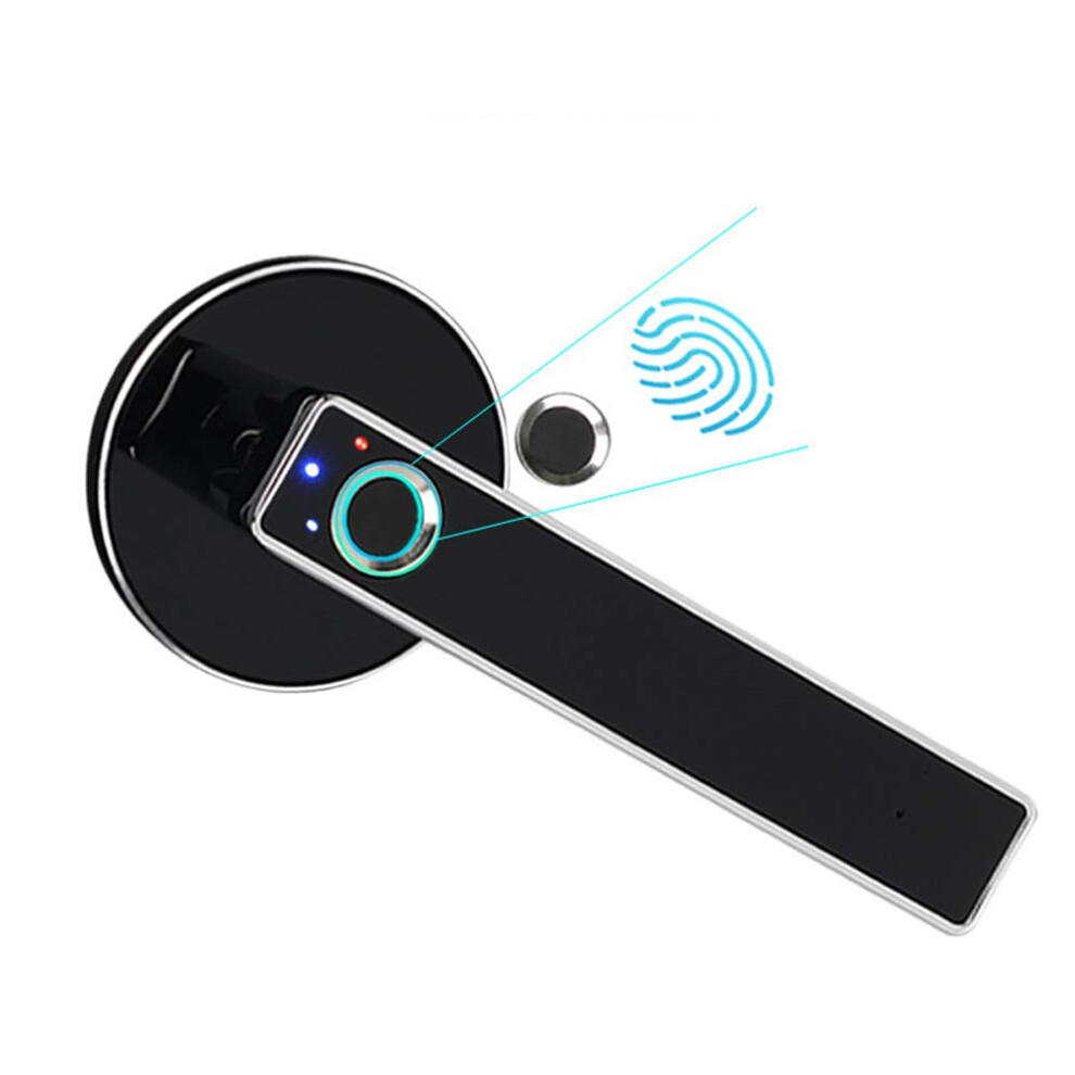 Fingerprint Door Lock With Biometric Access And Ai Sensor For Home Office Apartment Security 9044945211795